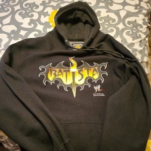 VINTAGE STEVE & BARRYS WWE BATISTA HOODIE